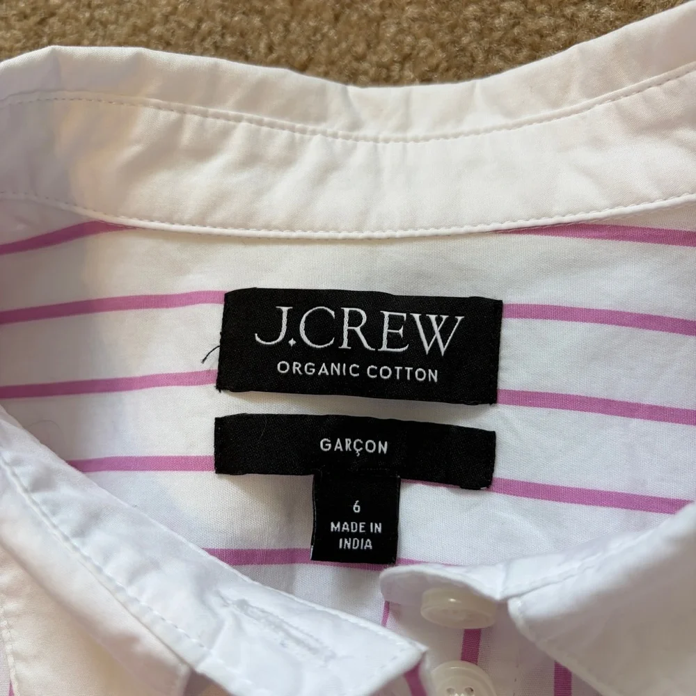 J. Crew Garçon Cropped Boxy Shirt - Picture 3 of 5